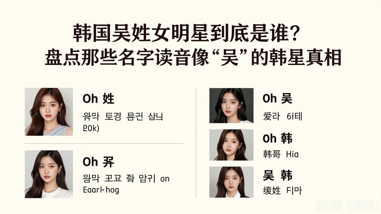 韩国吴姓女明星_韩国姓吴的女明星_姓明星韩国吴女友是谁
